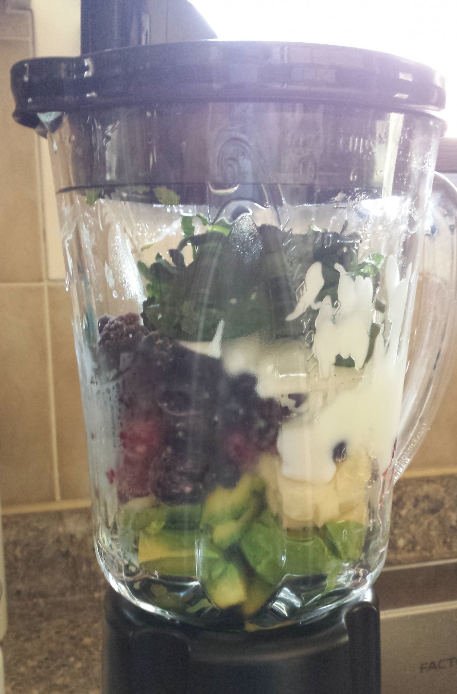 smoothie in a blender