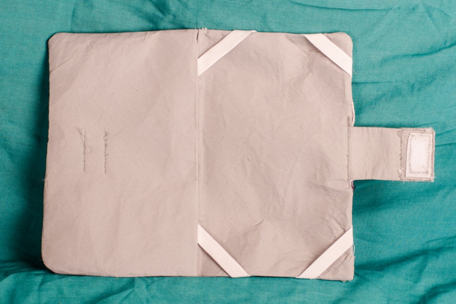 DIY Homemade tablet case Commatose.ca